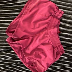 Burgundy Lululemon Shorts